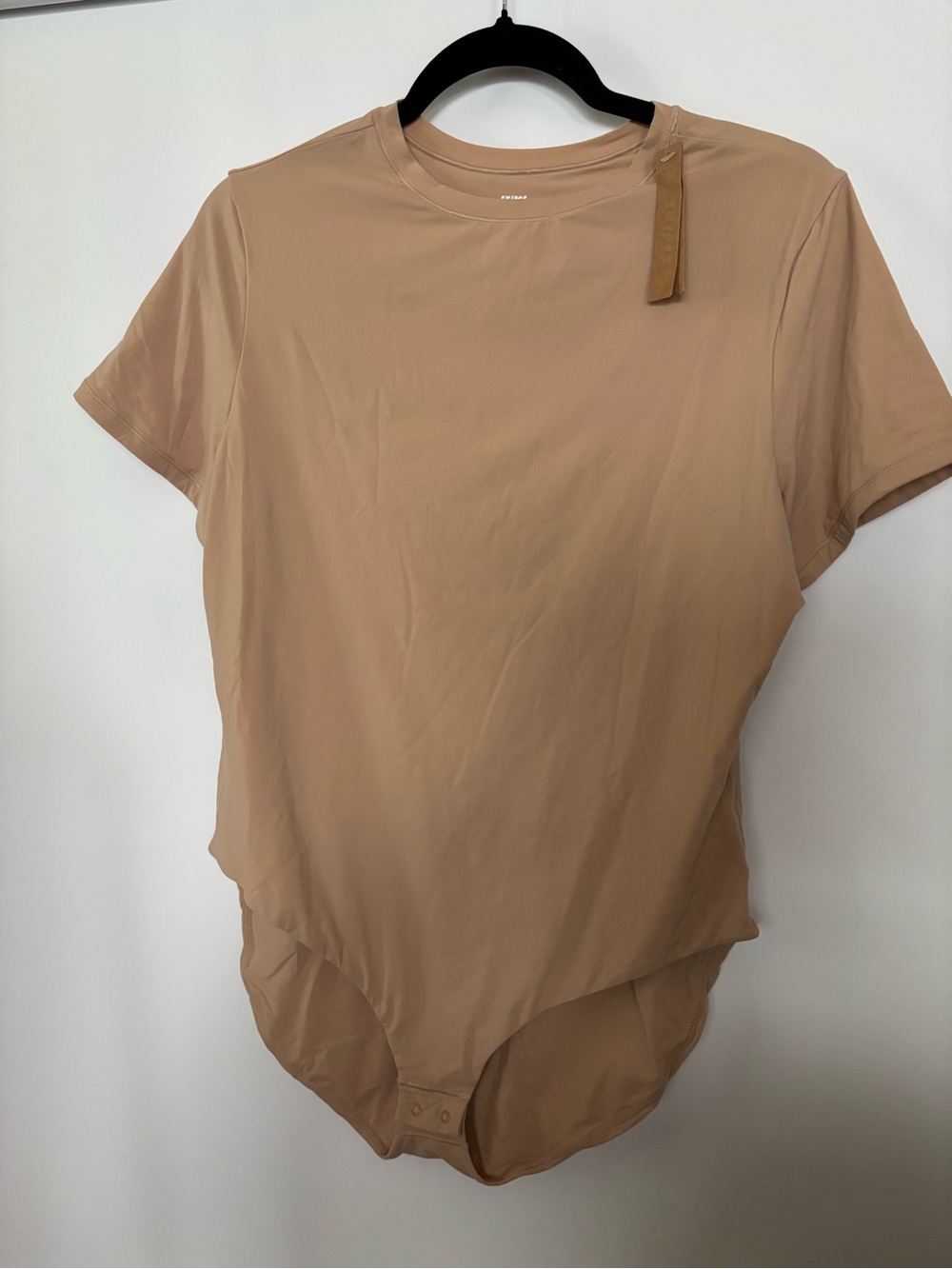 SKIMS Fits Everybody T-Shirt Bodysuit Size 2X Clay NWT